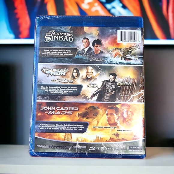 Legendary Heroes 3 Pack Blu-ray Disc - Picture 2 of 2